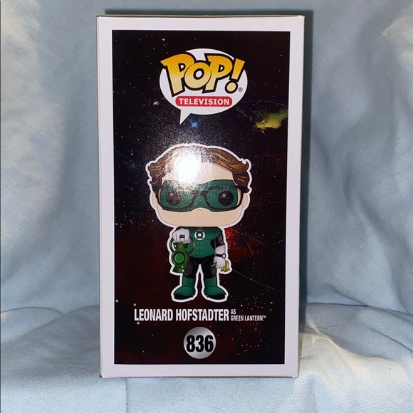 Leonard Hofstadter as Green Lantern “Big Bang Theory” Exclusive Funko POP! - Picture 2 of 2